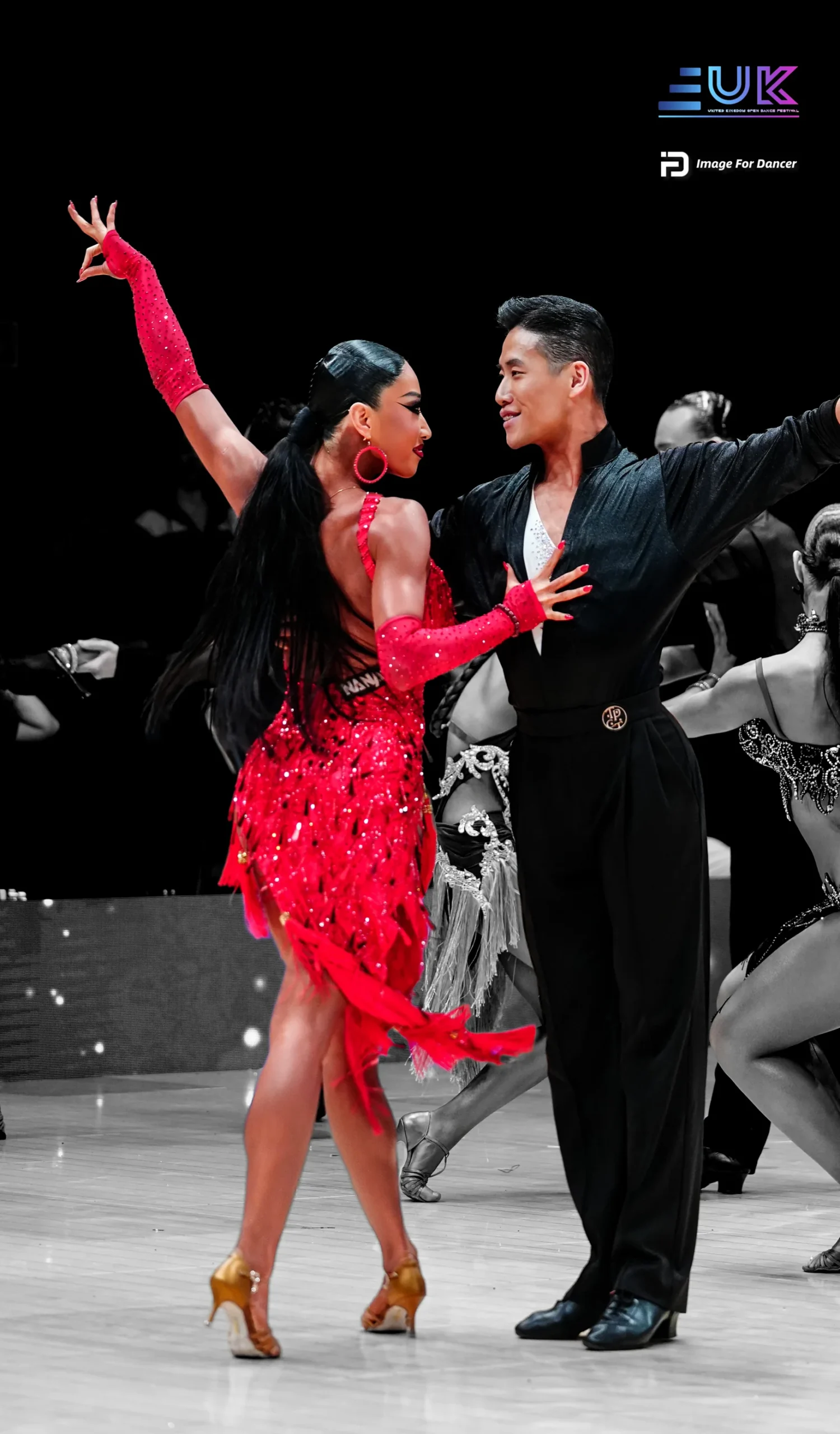 Red costume at UK Open 2026